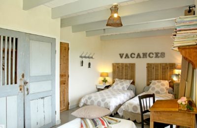 Chambre Bleu Salé